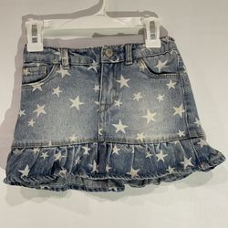 Girl’s Levi’s Denim Skorts, size 6X REG