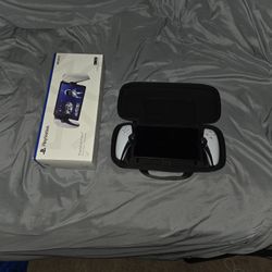 Playstation Portal With Case And Screen Protector Applied 