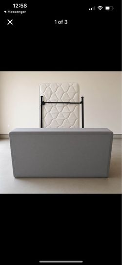 Twin size Bed/Mattress Set up