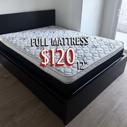 NEW FULL MATTRESS ONLY $120