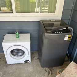 Small Washer And Dryer.