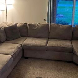 Gray sectional 