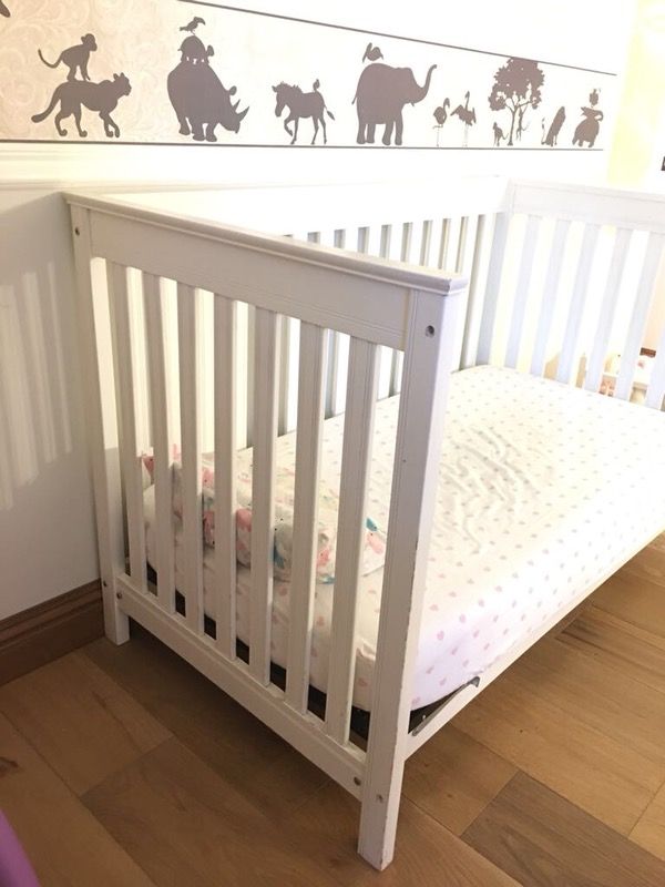 Ap Industries 3 In 1 Baby Twins Crib With Mattress For Sale In