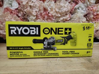 RYOBI
ONE+ 18V Cordless 4-1/2 in. Angle Grinder (Tool Only