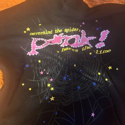 black sp5der hoodie 