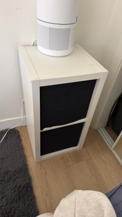 Ikea Shelf w/ 2 Boxes “KALLAX”