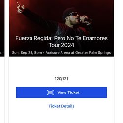 Have 2 Fuerza Regida Premium VIP