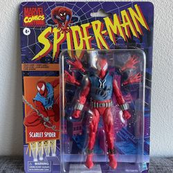 Marvel Legends Spider-Man Retro Scarlet Spider - Brand New