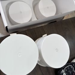 Google Wifi - AC1200 - Mesh WiFi System - Wifi Router - 4500 Sq Ft Coverage - 4 pack