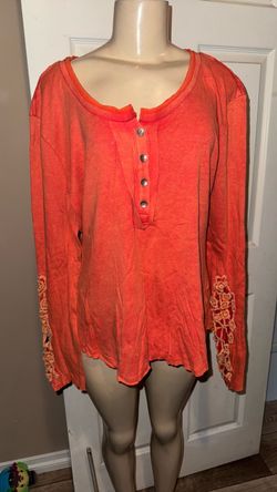 KMC usa orange top