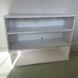 Bookcase White 28x12x36