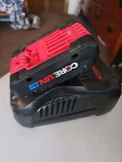 Bosch CORE18V Battery and charger