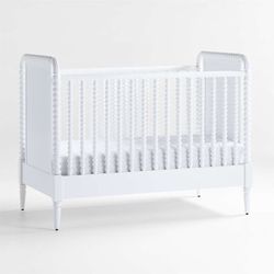Baby White Crib 