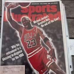 Michael Jordan Sports Illustrated Basketball Magazine 