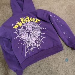 Sp5der Purple OG V2 Hoodie 