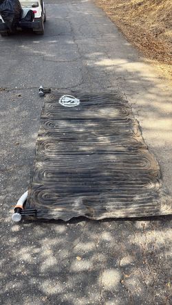 Pool heat (heating) mat