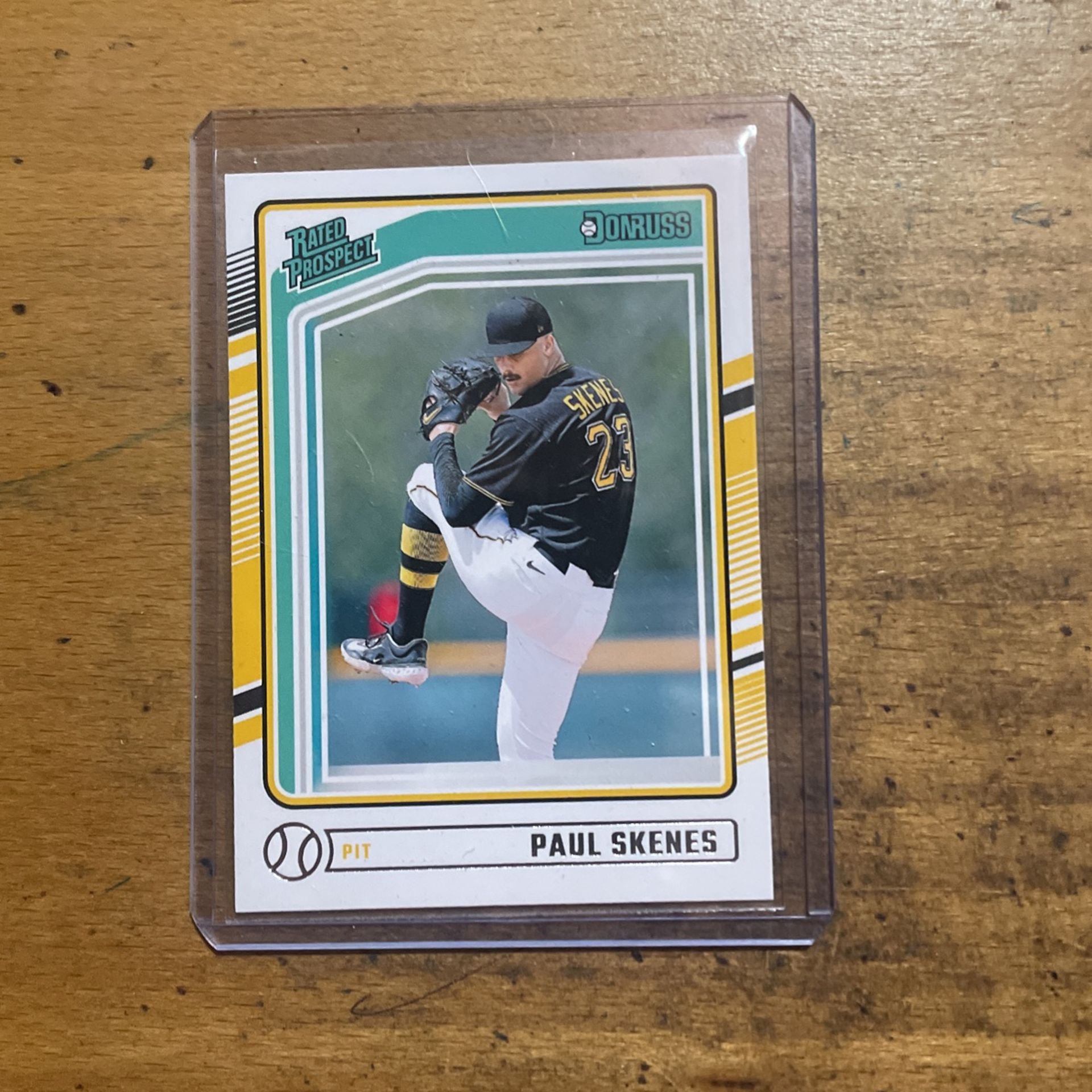 2024 DONRUSS PAUL SKENES RATED PROSPECT CARD
