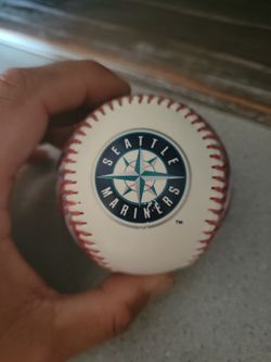 Seattle Mariners MLB Logo Baseball