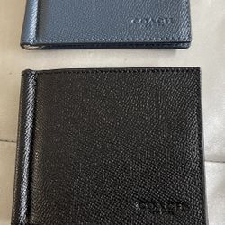 New COACH wallets