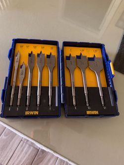 Irwin Speedbor Spade Drill Bit Set