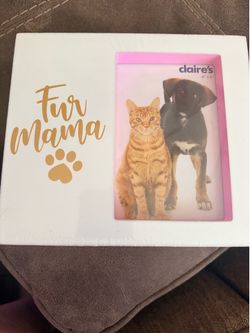 Pet picture frame