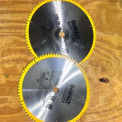 DEWALT Miter Saw Blade, 12 Inch (2)