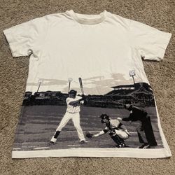 Baseball Graphic Boys T-Shirt Size Medium 10/12