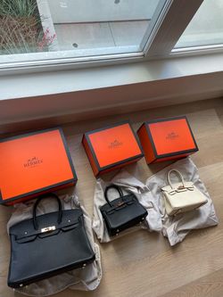 Authentic Lot Hermes 3 bags