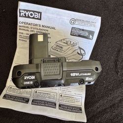 🔥 New Ryobi 18V 2ah Battery 