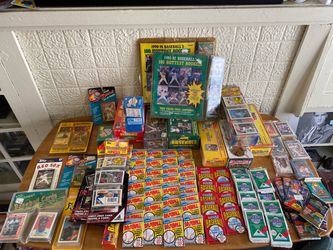 Sealed baseball packs