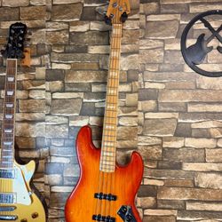 Fender Jazz Bass JB75 Japan w/ DiMarzio Noiseless Pickups + Original Fender Hard case 