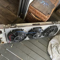 Jeep  XJ Radiator And Fans 