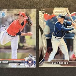 MLB Baseball Kyle Tucker RC Lot x 2 Astros Cubs