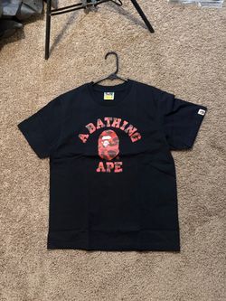 Bape T shirt red