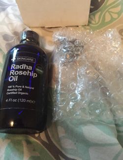 Radha Beauty Usda Certified Organic Rosehip Oil, 4 Oz. - 100% Pure & Natural