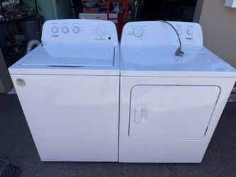 Whirlpool Washer and Electric dryer