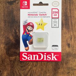 Nintendo Switch 256GB MicroSDXC Card