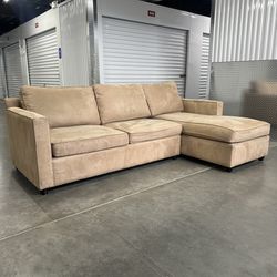 Crate And Barrel Sectional Sofa -Delivery Available 