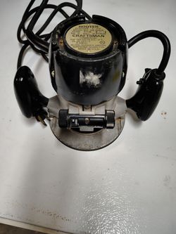 Craftsman Commercial Router Model (contact info removed)0