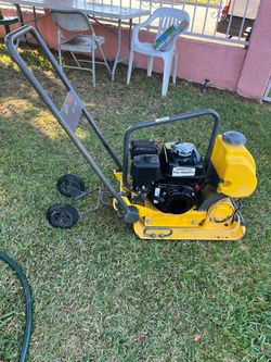Wacker Neuson VP1340 Vibratory Plate (with wheels and water tank)
