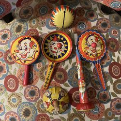 Vintage Clown Noisemakers $20 Each