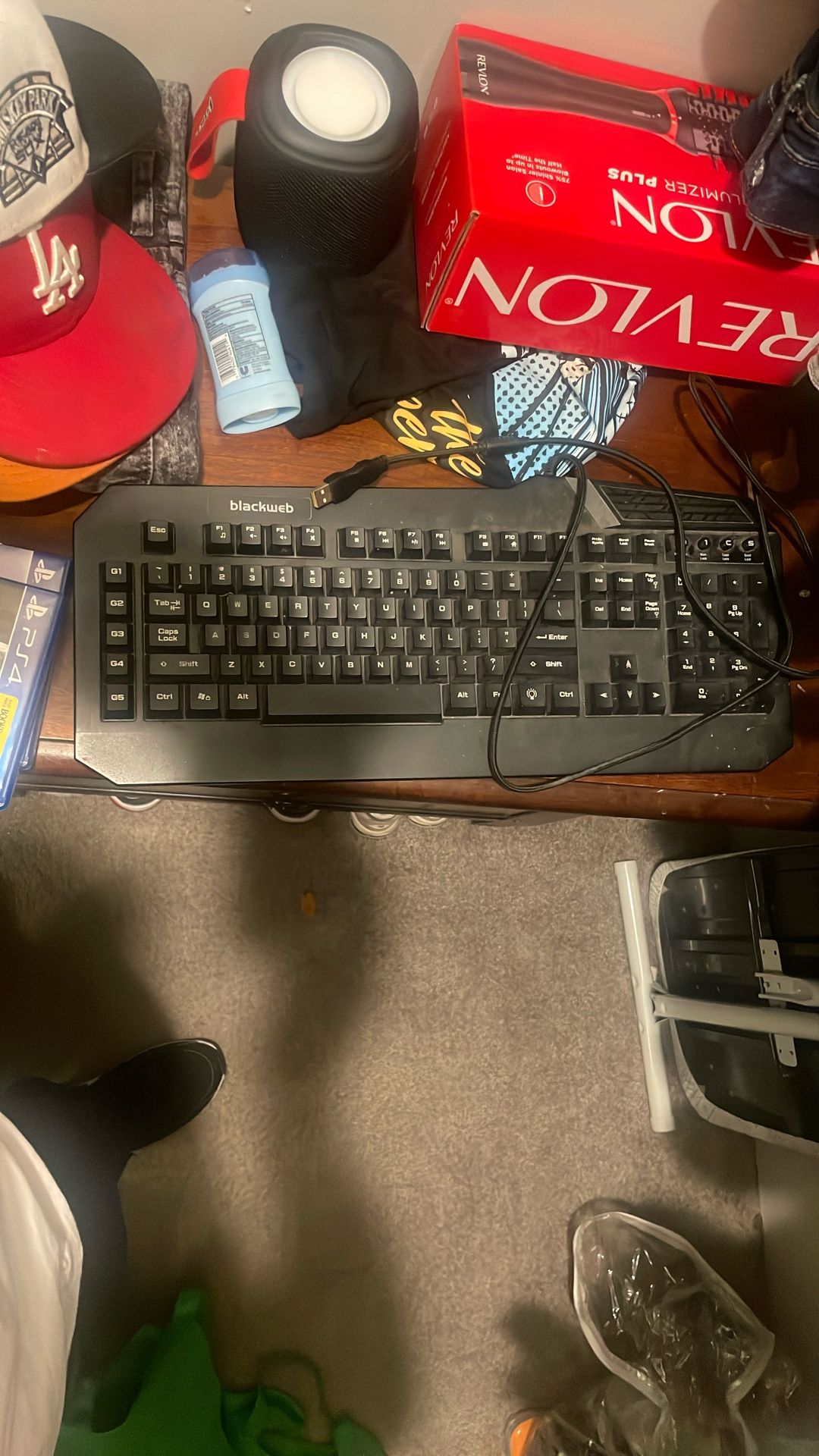 Black Web Keyboard