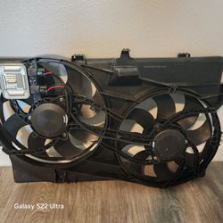 Qadual Engine fan for 2013 lincoln MKX or Ford Edge