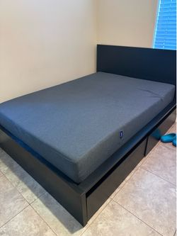 IKEA Malm bed frame and Casper mattress