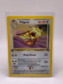 Original 1999 1st edition holographic Pidgeot
