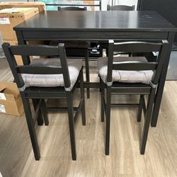 IKEA High Rise Table And 4 Chairs