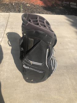 SUN MOUNTAIN CART BAG BLACK $50