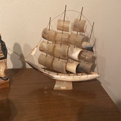 Boat Made Of Horn
