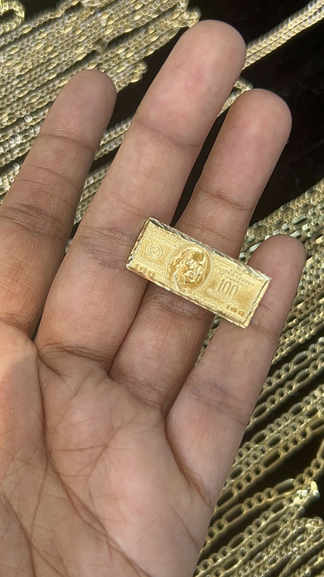 Dollar Ring 10kt Gold 0980