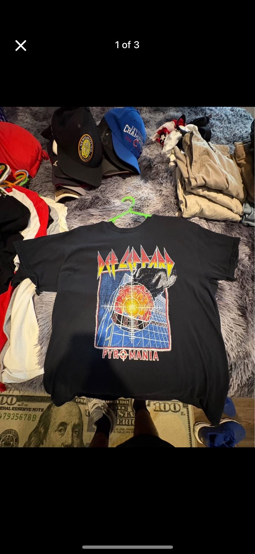 Vintage Band Shirts: Def Leppard, Iron Maiden, QUEEN